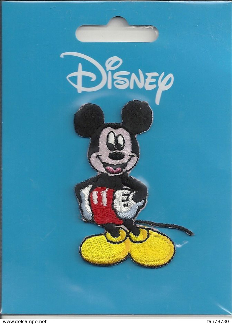 Applique En Tissu Thermocollant X3 (3 Photos)  Motif : Mickey, Mickey Et Daisy, Mickey Et Donald - Frais Du Site Déduits - Dentelles Et Tissus