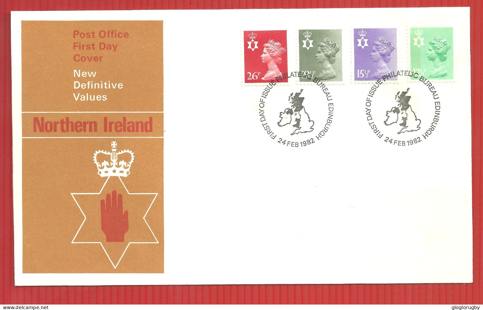 FDC NEW DEFINITIVE VALUE - 1981-1990 Em. Décimales