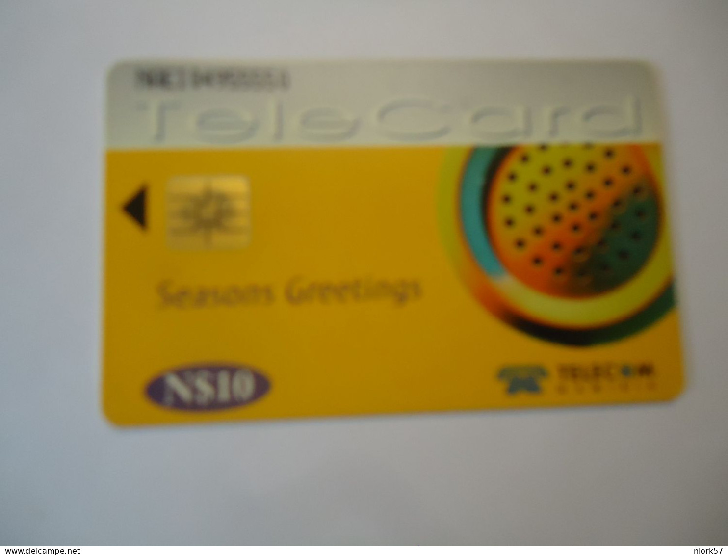 NAMIBIA   USED CARDS   ADVERSTISING  TELEPHONES - Namibie