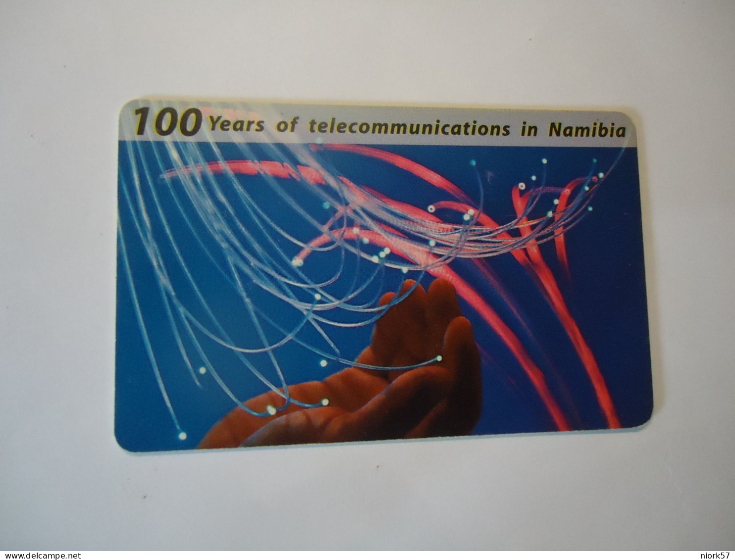 NAMIBIA   USED CARDS   ADVERSTISING  TELEPHONES - Namibie