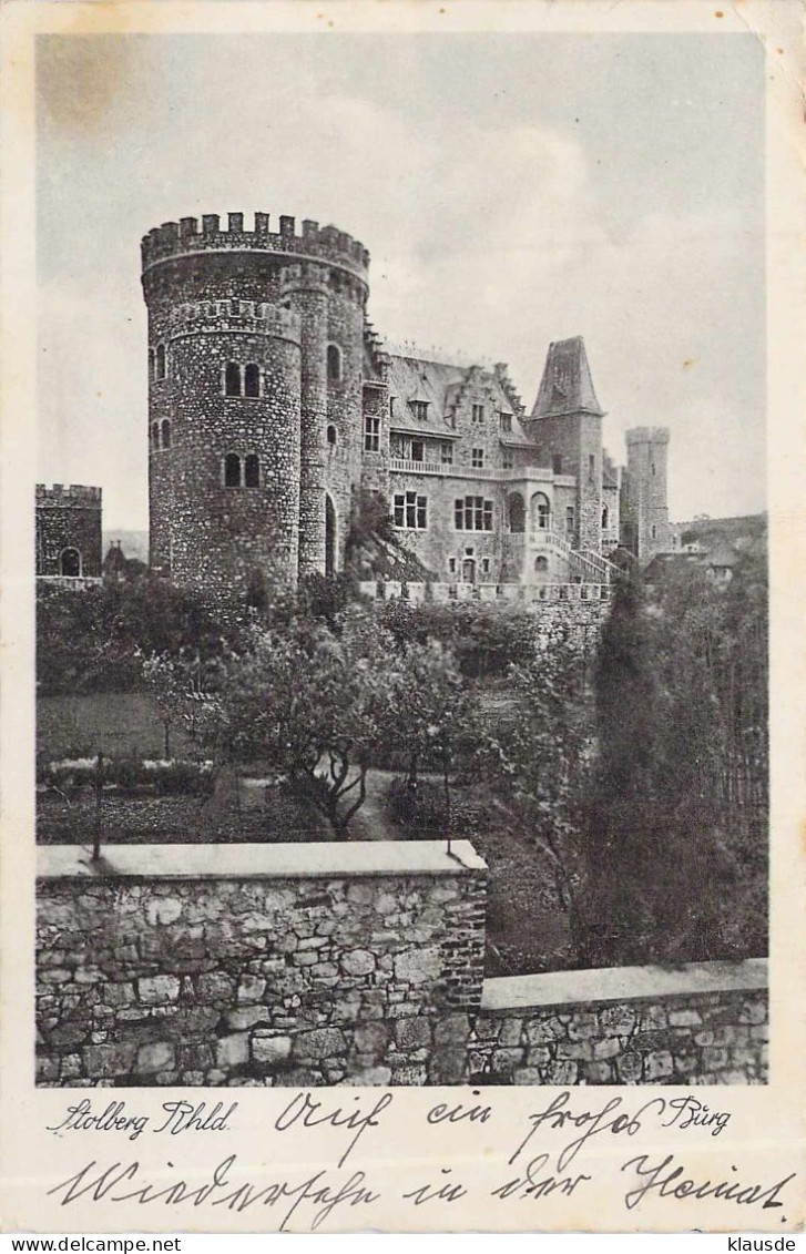 Stolberg - Burg Gel.193? - Stolberg