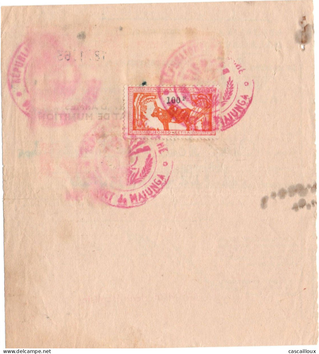 Timbres De MADAGASCAR - Portomarken