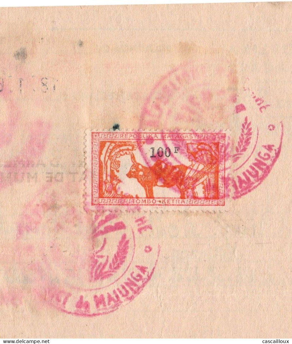 Timbres De MADAGASCAR - Timbres-taxe