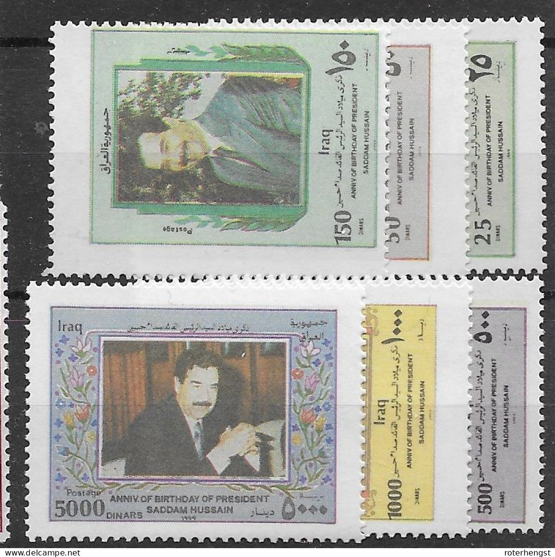 Iraq Mnh ** Rare Set 1999 80 Euros - Iraq