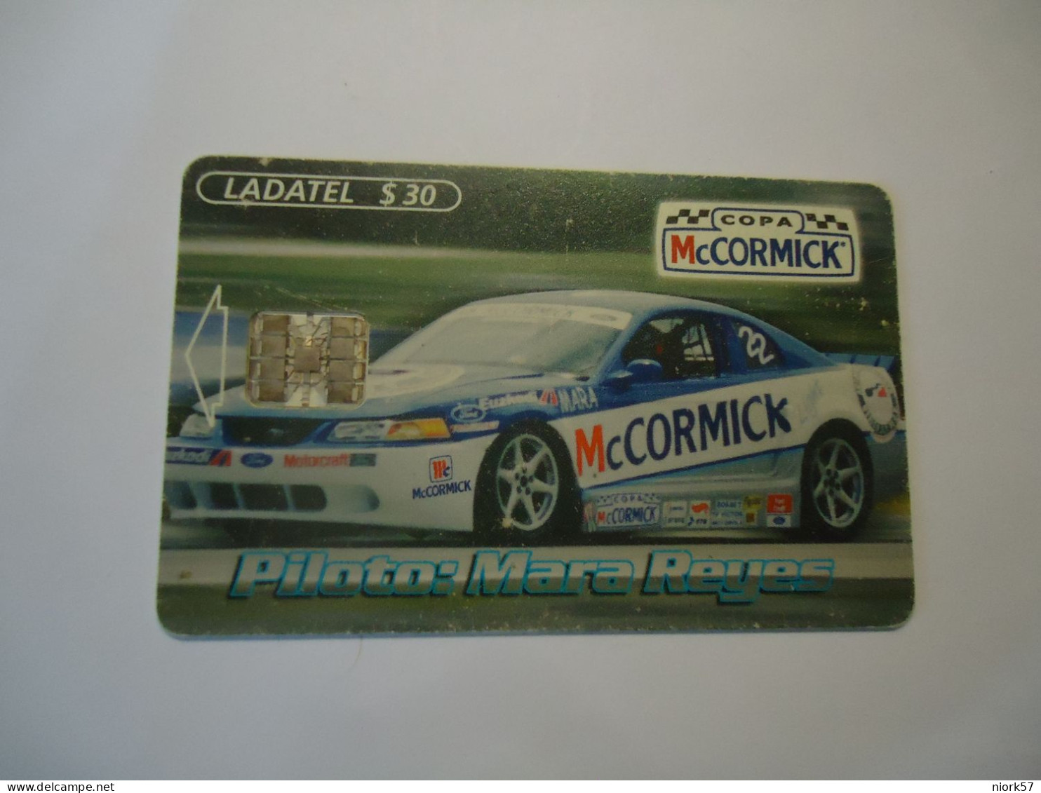 MEXICO  PHONECARDS CAR CARS   RALLY - Voitures