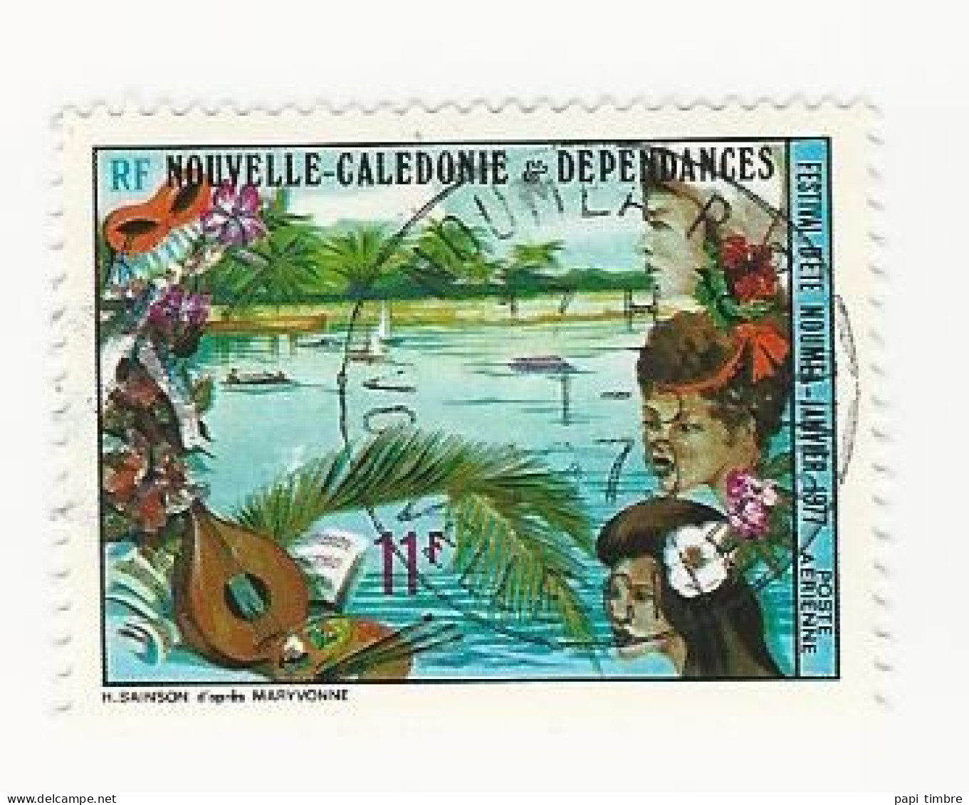 Nouvelle Calédonie - 1977 Festival D'été à Nouméa - N° PA176 Oblitéré - Gebraucht