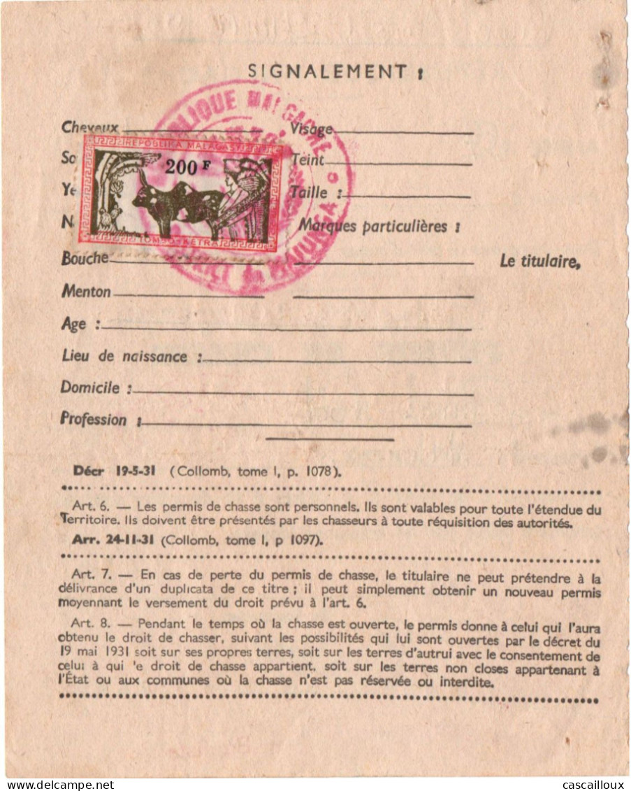 Timbres De MADAGASCAR - Postage Due