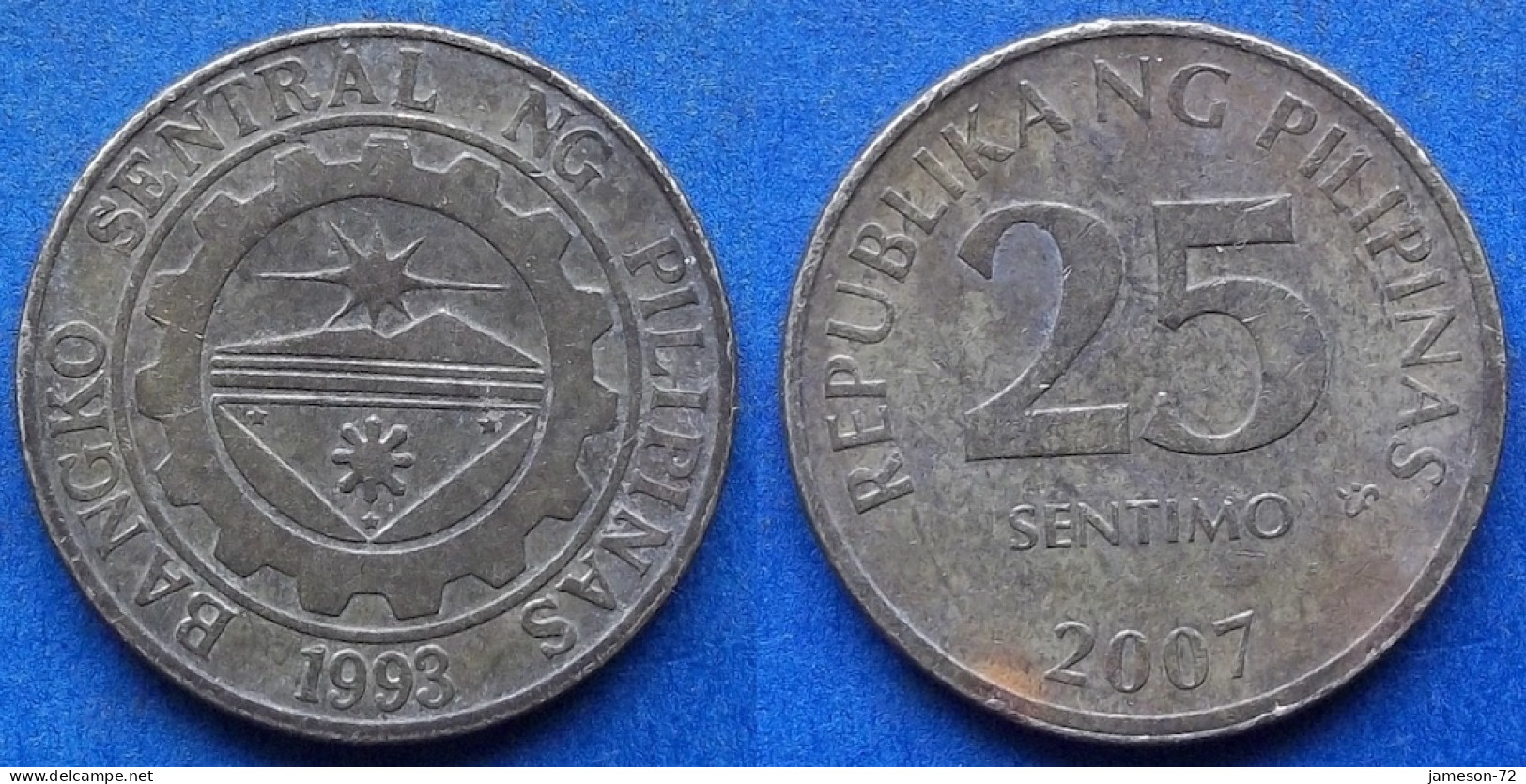 PHILIPPINES - 25 Sentimos 2007 KM# 271a Monetary Reform (1967) - Edelweiss Coins - Filippijnen