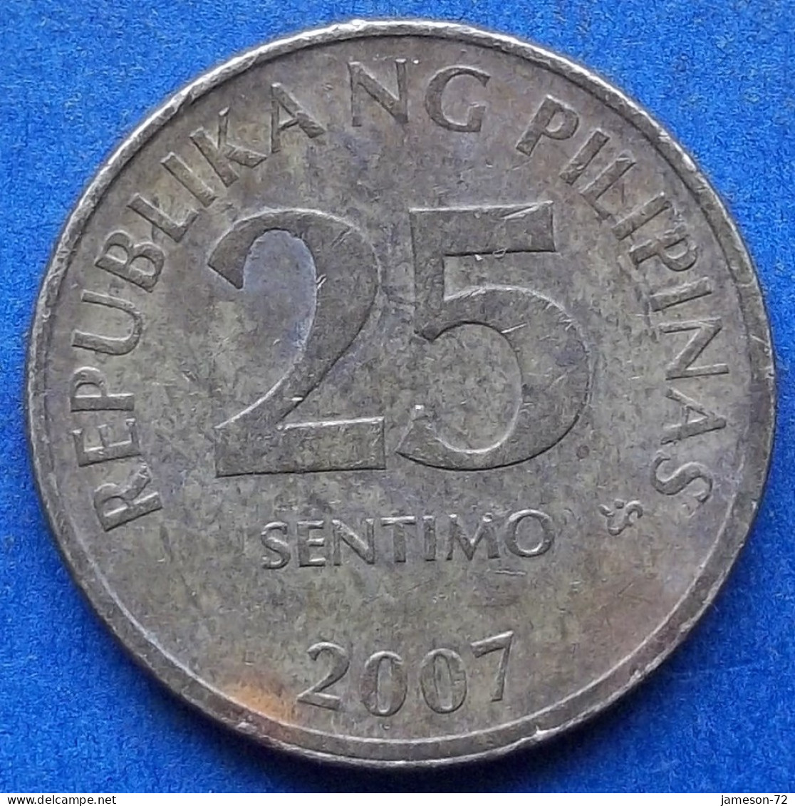 PHILIPPINES - 25 Sentimos 2007 KM# 271a Monetary Reform (1967) - Edelweiss Coins - Philippines