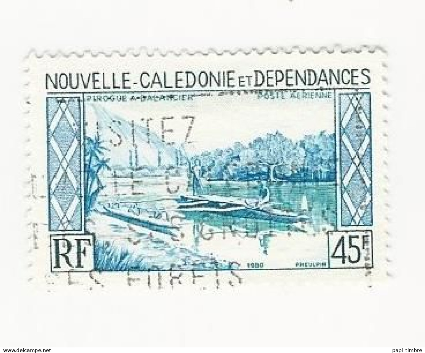 Nouvelle Calédonie - 1979 Pirogue à Balancier - N° PA200 Oblitéré - Usati