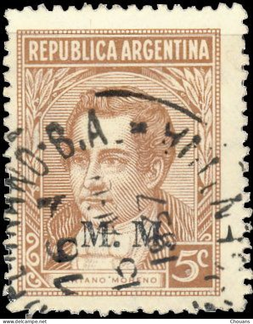 Argentine Service 1936. ~ S 313 - Mariano Moreno - Servizio