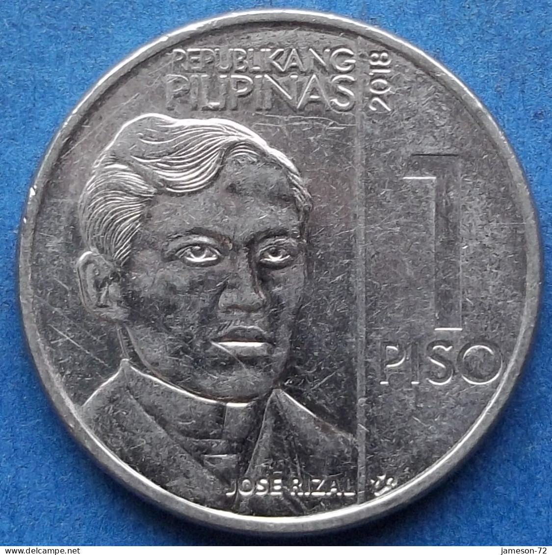 PHILIPPINES - 1 Piso 2018 "Jose Rizal / Waling Waling Orchid" KM# 300 Monetary Reform (1967) - Edelweiss Coins - Philippines