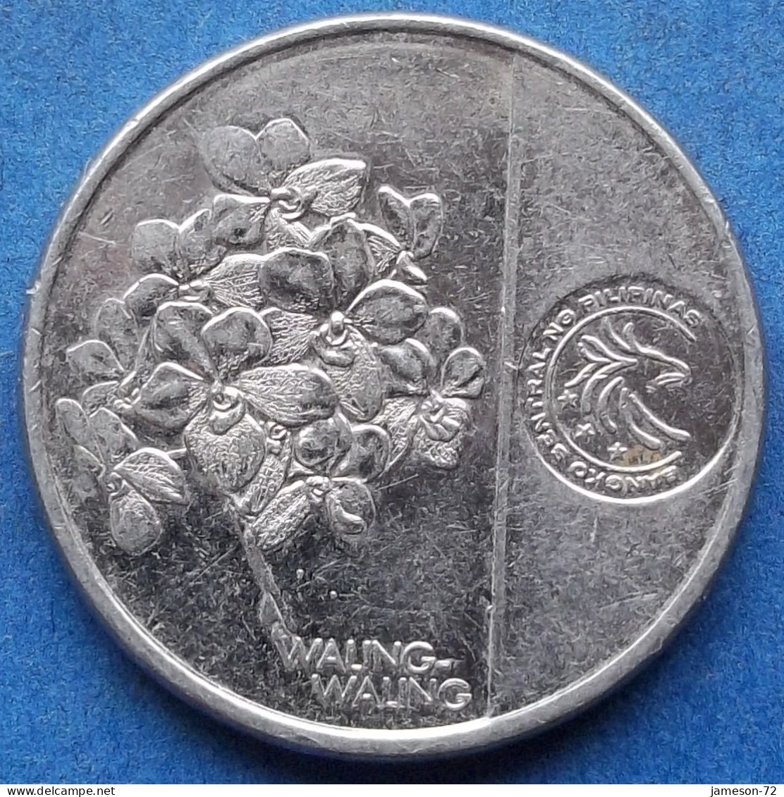 PHILIPPINES - 1 Piso 2018 "Jose Rizal / Waling Waling Orchid" KM# 300 Monetary Reform (1967) - Edelweiss Coins - Philippines