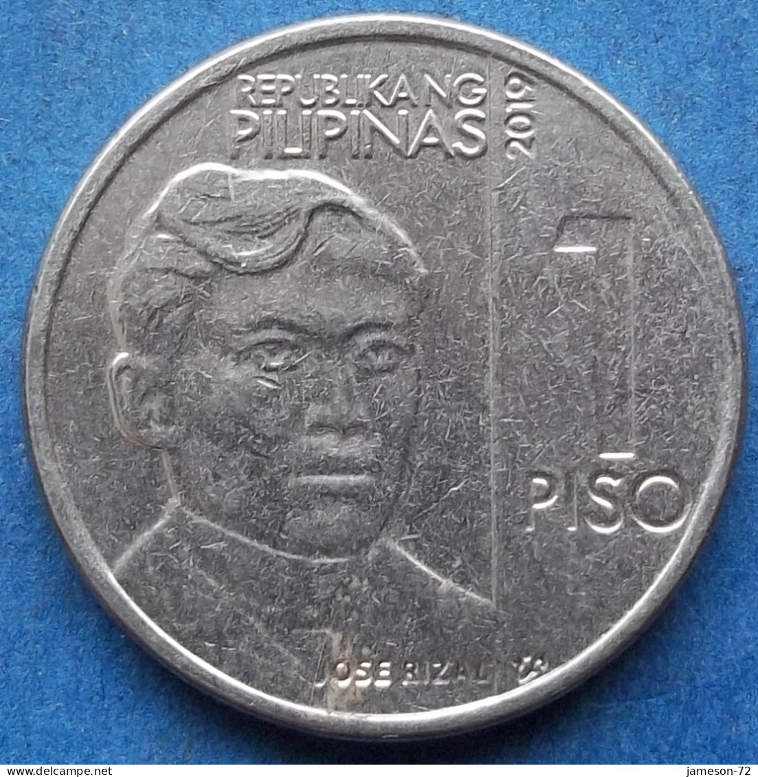 PHILIPPINES - 1 Piso 2019 "Jose Rizal / Waling Waling Orchid" KM# 300 Monetary Reform (1967) - Edelweiss Coins - Filippijnen