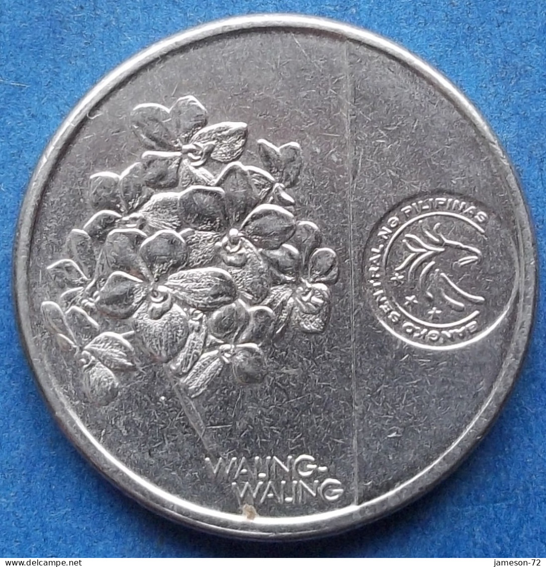 PHILIPPINES - 1 Piso 2019 "Jose Rizal / Waling Waling Orchid" KM# 300 Monetary Reform (1967) - Edelweiss Coins - Filippine