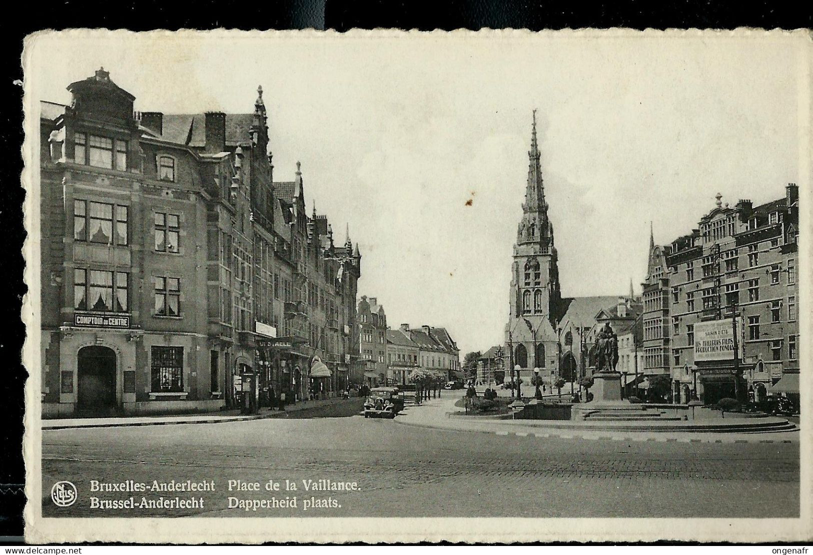Place De La Vaillance - Obl. 1935 - Anderlecht