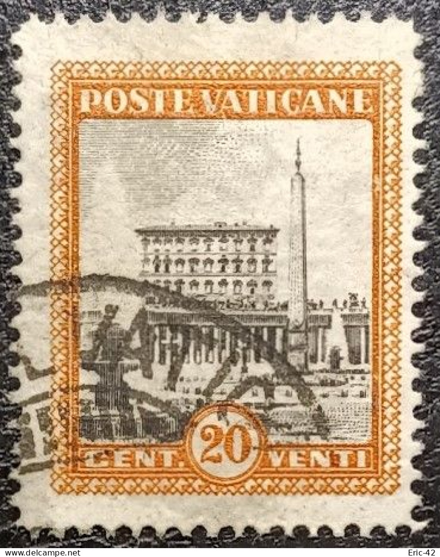 VATICAN. Y&T N°47. USED. - Used Stamps