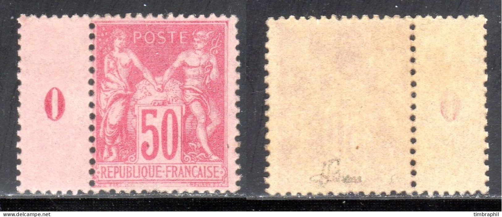 N° 104 (Sage) Neuf** LUXE Signé: COTE= + 600 € - 1898-1900 Sage (Type III)