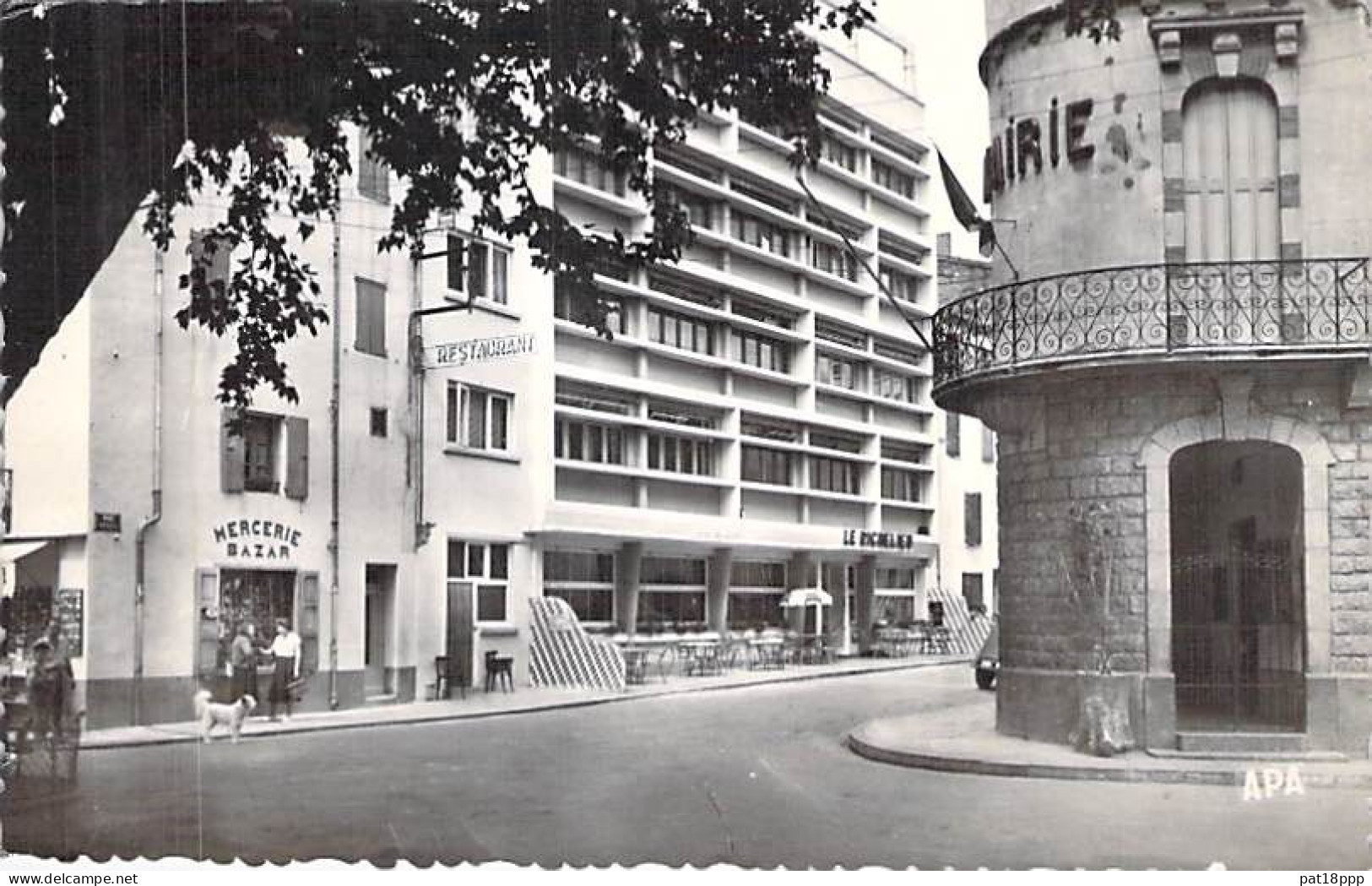 FRANCE – Lot De 15 CPSM HOTELS Et/ou RESTAURANT (10 Cartes) Et Bars-Tabacs (5 Cartes) CPSM Dentelées N/B PF - BON ETAT - 5 - 99 Cartoline