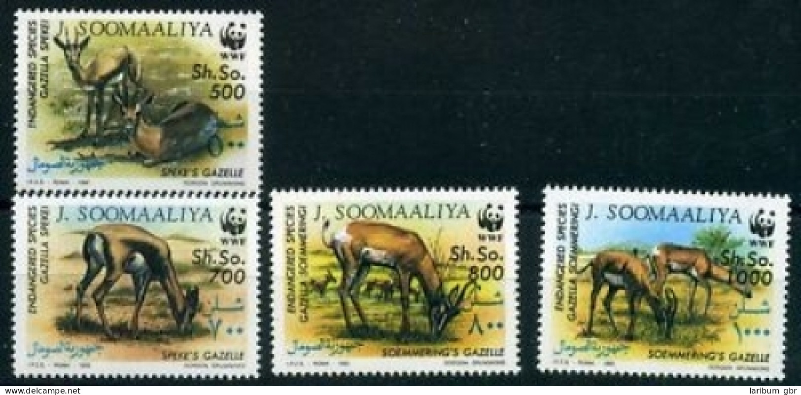 Somalia 436-439 Postfrisch Gazellen #GQ280 - Somalie (1960-...)