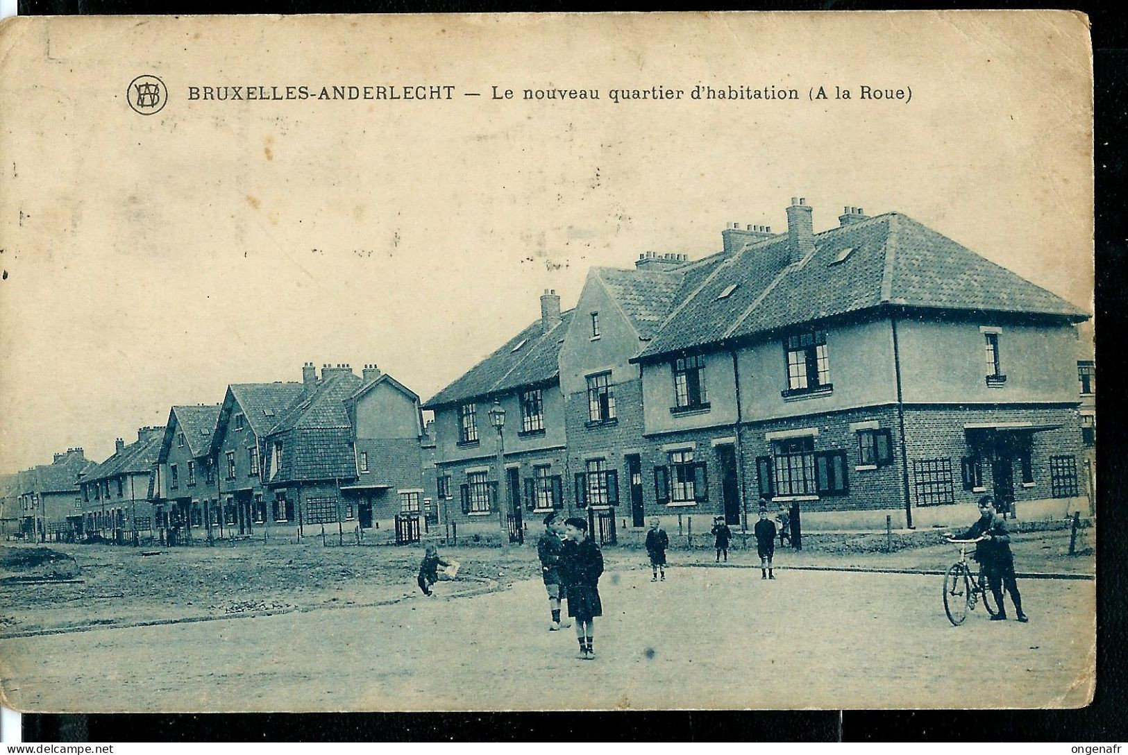 Le Nouveau Quartier  D'habitation  ( A La Roue )  - Obl. 20/04/1925 - Anderlecht