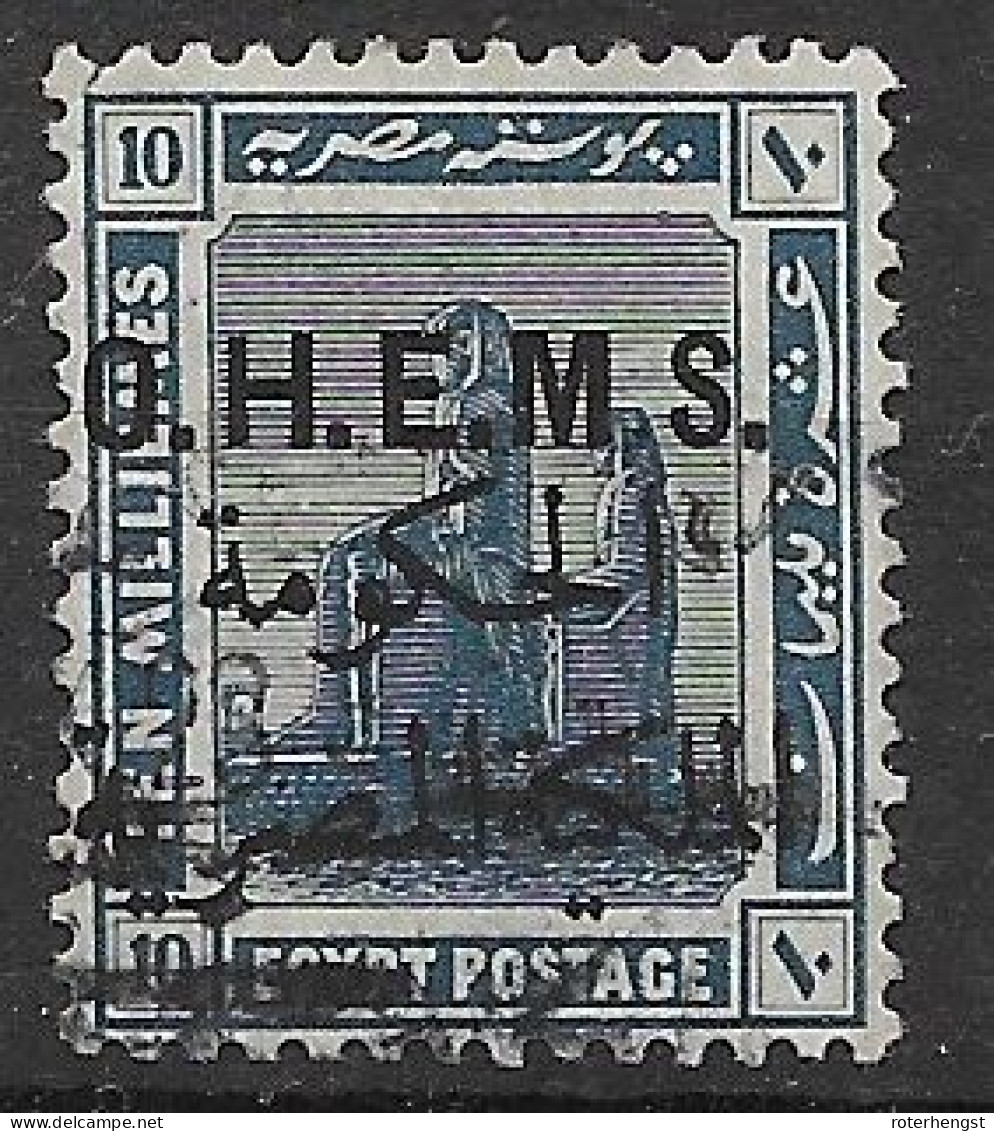 Egypt Official Stamp 1920 8 Euros - Service