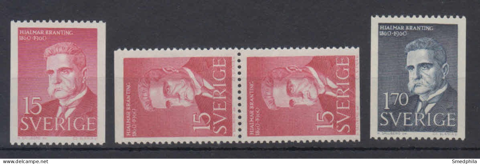 Sweden 1960 - Michel 465-466 MNH ** - Unused Stamps
