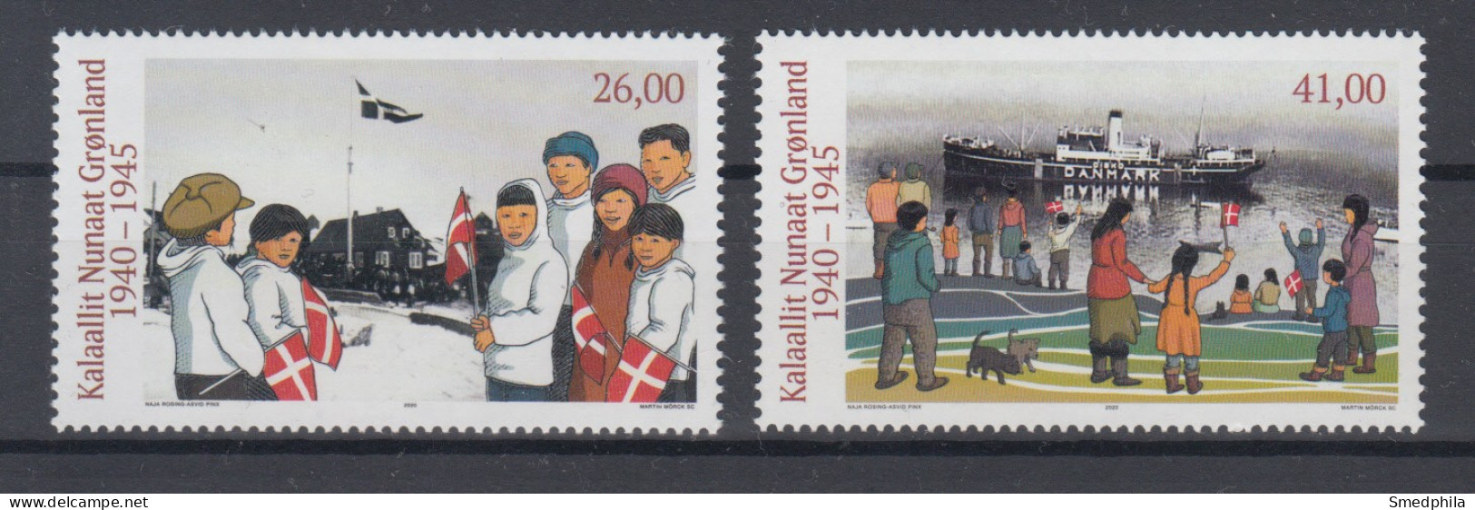 Greenland 2020 - Greenland During World War II MNH ** - Unused Stamps