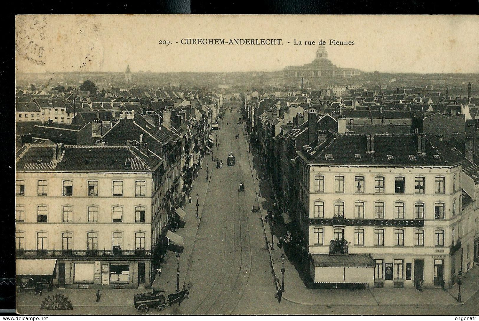 La Rue De Fiennes  - Obl. 1912 - Anderlecht