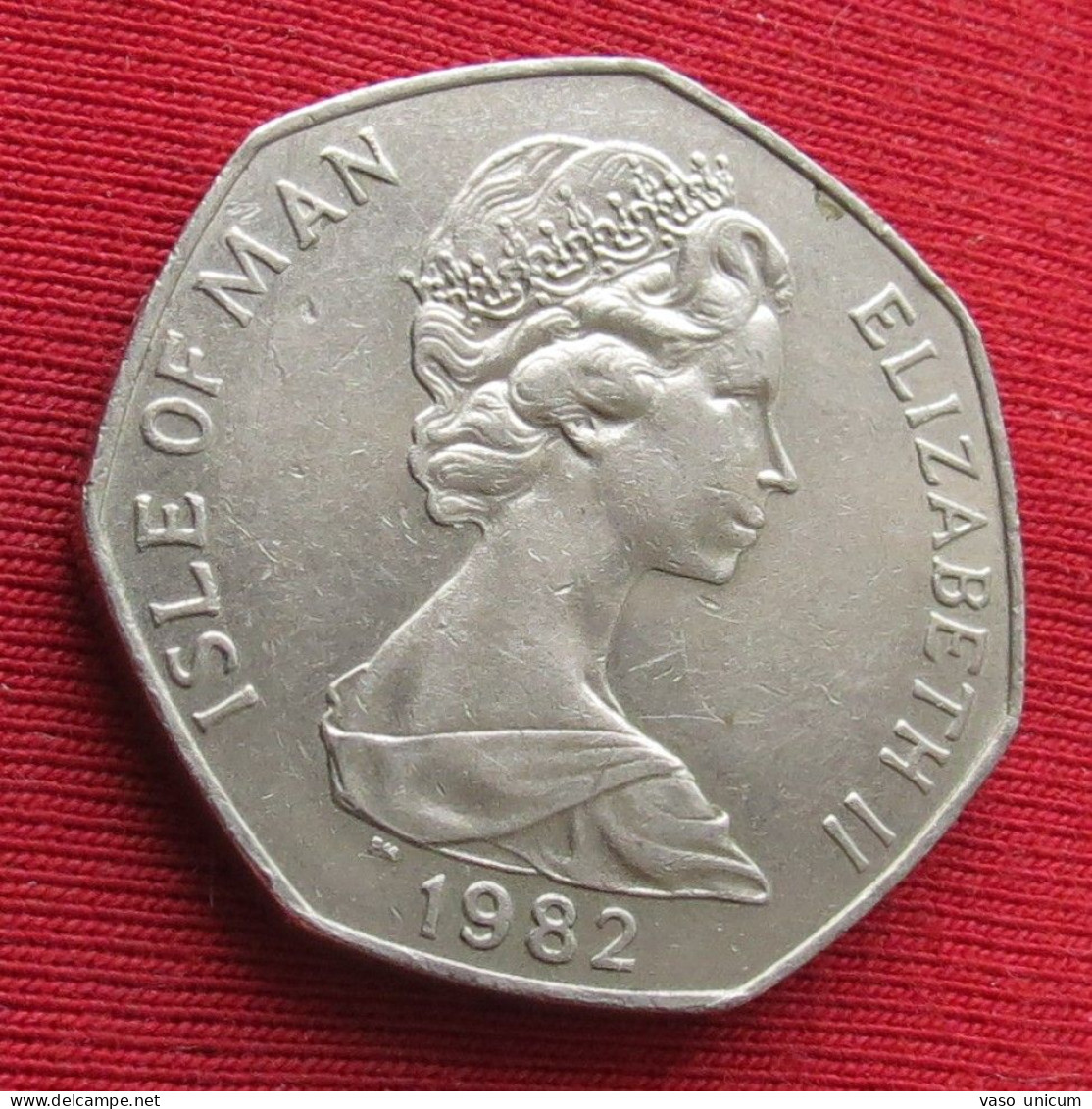 Isle Of Man 50 Pence 1982 TT Moto Racing - Eiland Man