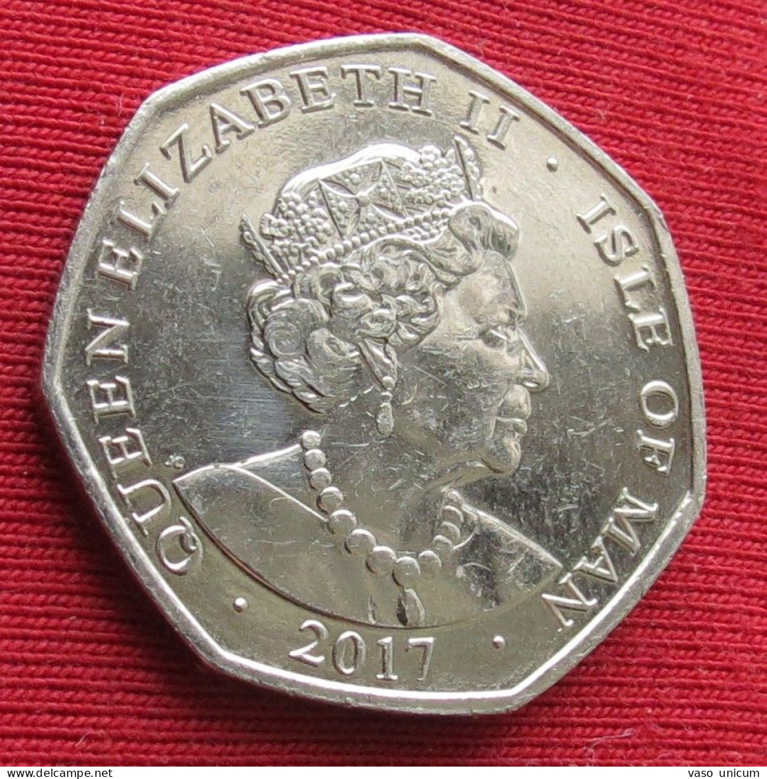 Isle Of Man 50 Pence 2017 Elizabeth And Philip - Île De  Man