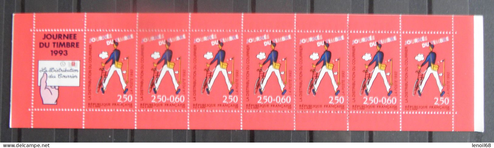 Carnet Journée Du Timbre 1993 N° BC2794 La Distributon Du Courrier (Jacques Tati) Neuf, Non Plié - Stamp Day
