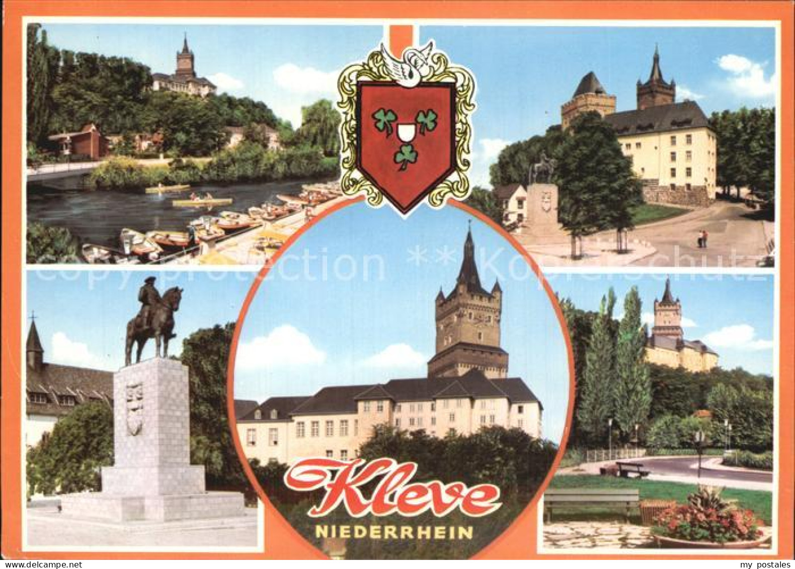 72410211 Kleve Schwanenburg Denkmal  Kleve - Kleve