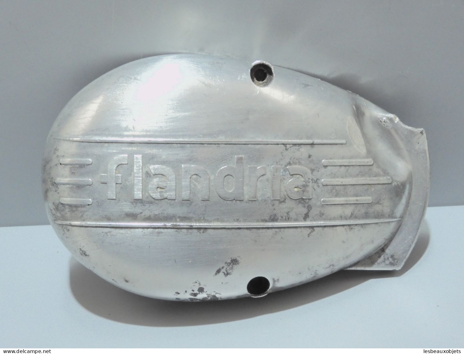 ANCIEN CARTER FLANDRIA ALU MZ-4011-00 Jus De Grange Collection Déco Garage    E - Motor Bikes