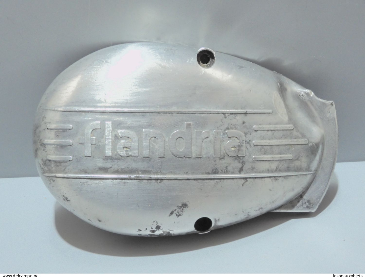 ANCIEN CARTER FLANDRIA ALU MZ-4011-00 Jus De Grange Collection Déco Garage    E - Moto