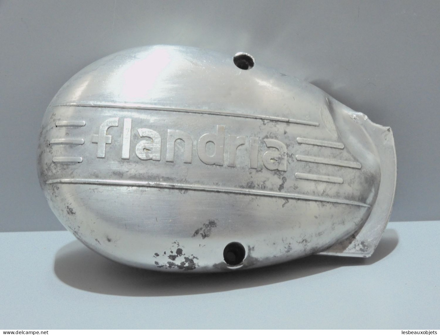 ANCIEN CARTER FLANDRIA ALU MZ-4011-00 Jus De Grange Collection Déco Garage    E - Motor Bikes