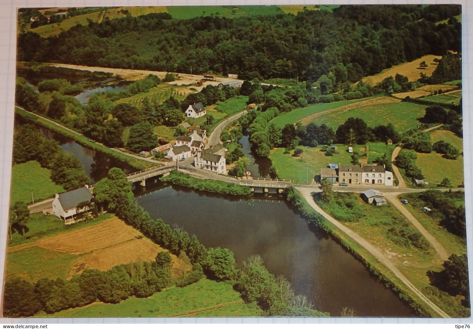 56 Morbihan CPM Baud  Confluent Du Blavet Et De L'Evel à Pont Augan - Baud