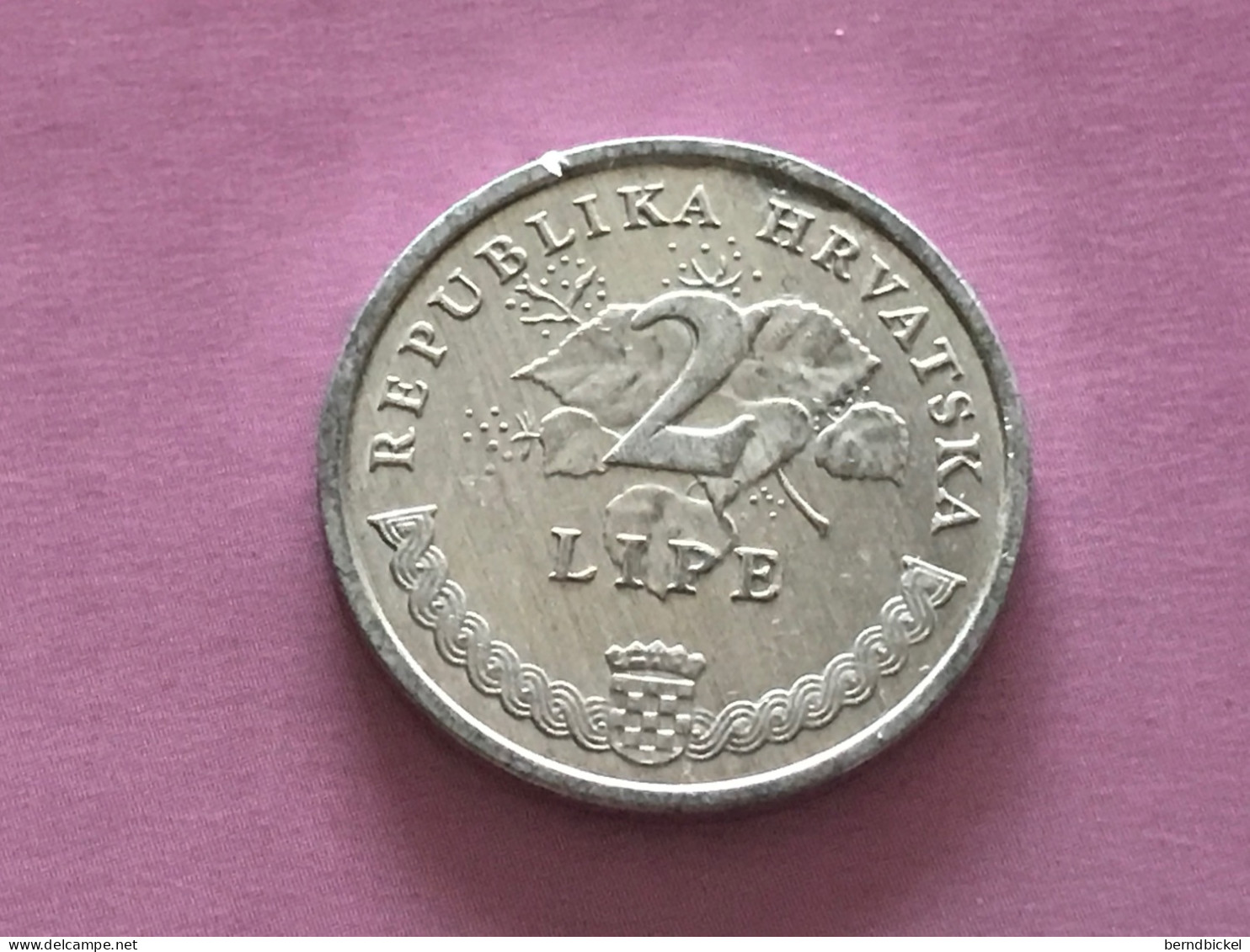 Münze Münzen Umlaufmünze Kroatien 2 Lipa 2005 - Kroatien