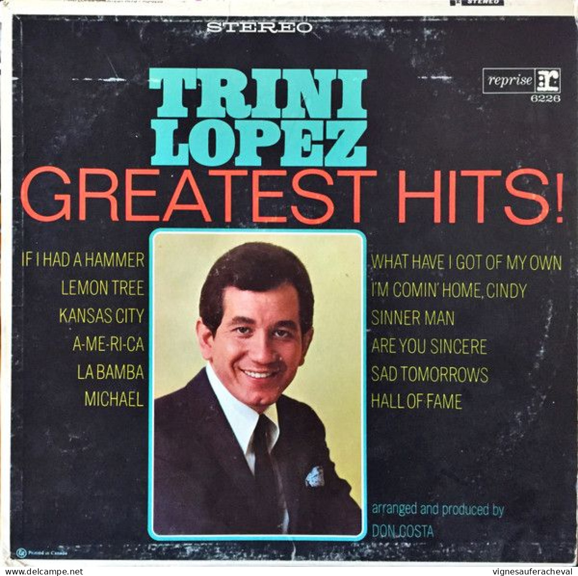 Trini Lopez- Greatest Hits - Other - English Music