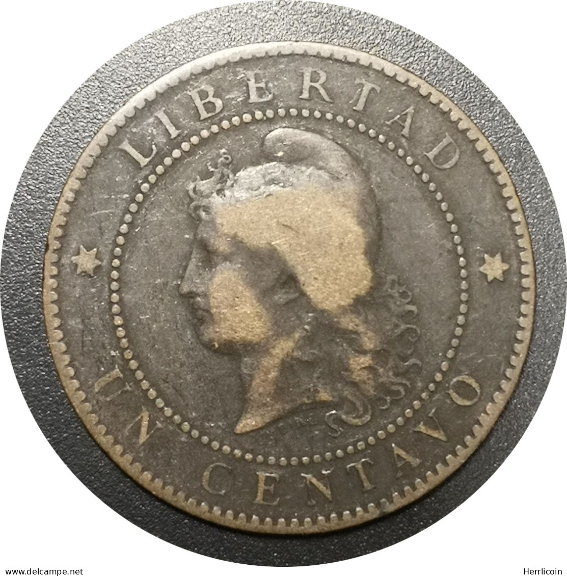 Monnaie Argentine - 1884 - 1 Centavo - Argentina