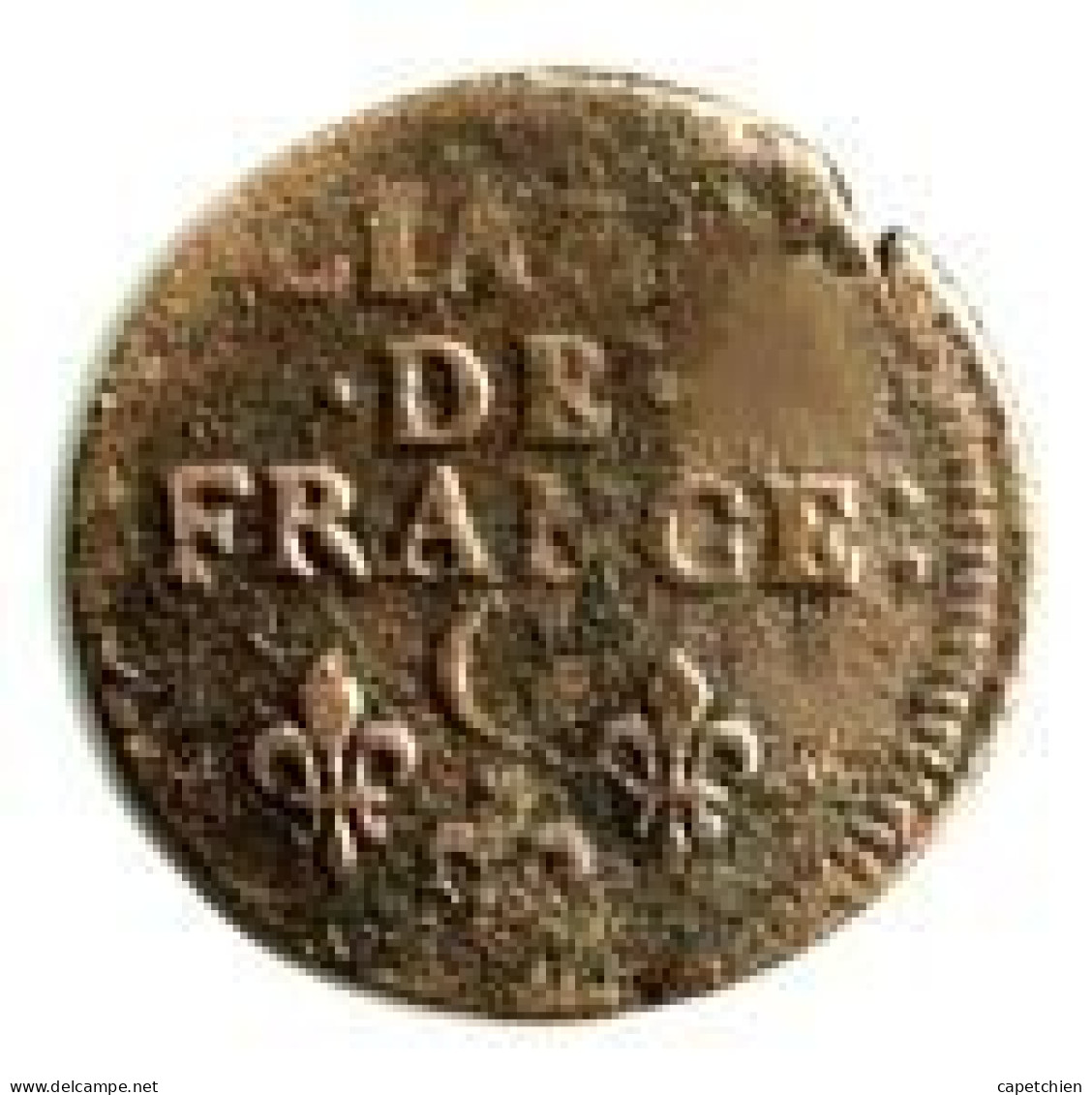 FRANCE / LOUIS XIV / LIARD DE FRANCE  / 1658 G - CHATELLERAULT / 2.82 G / 21 Mm - Sonstige & Ohne Zuordnung