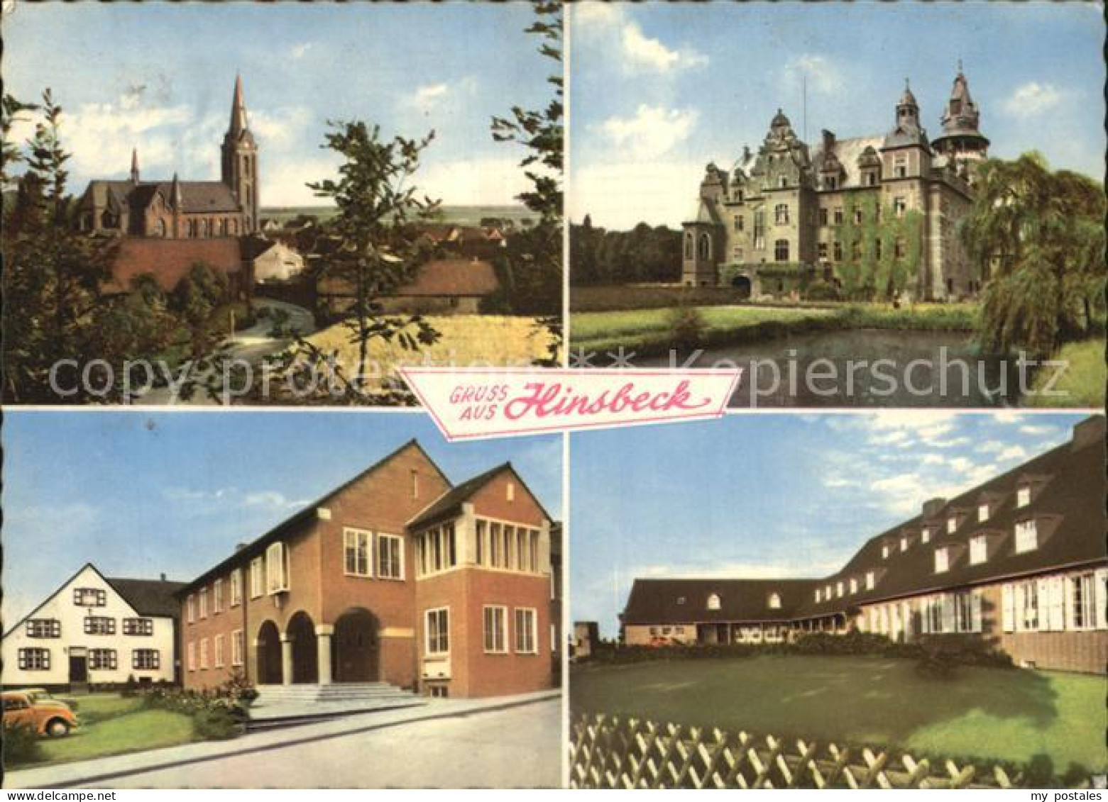 72409696 Hinsbeck Schloss Kirche Hinsbeck - Nettetal