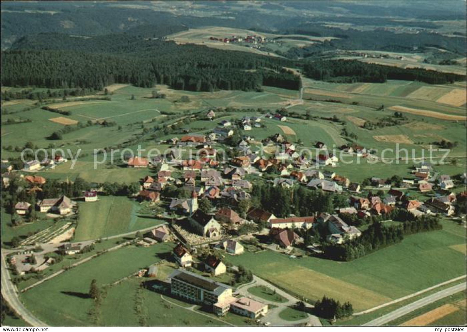 72409091 Hoechenschwand Fliegeraufnahme Hoechenschwand - Höchenschwand