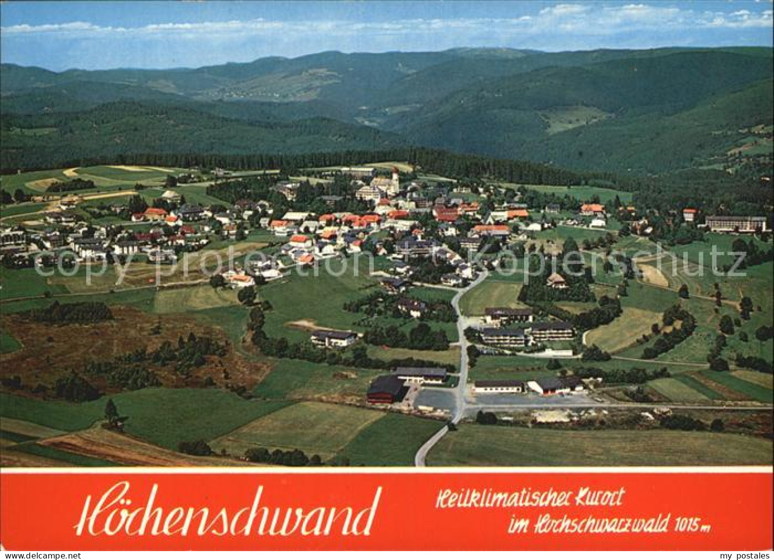 72409090 Hoechenschwand Fliegeraufnahme Hoechenschwand - Hoechenschwand