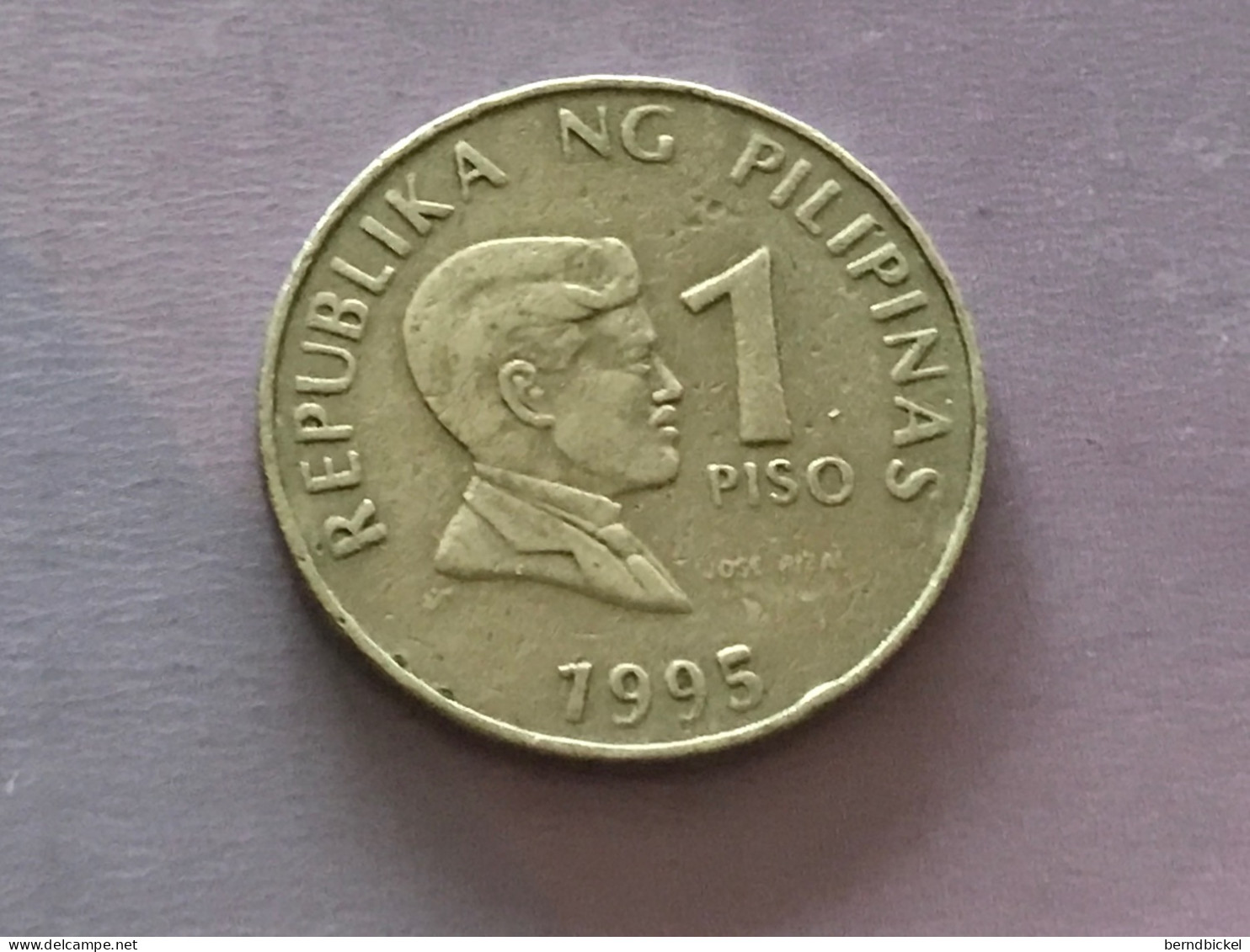 Münze Münzen Umlaufmünze Philippinen 1 Piso 1995 - Philippines