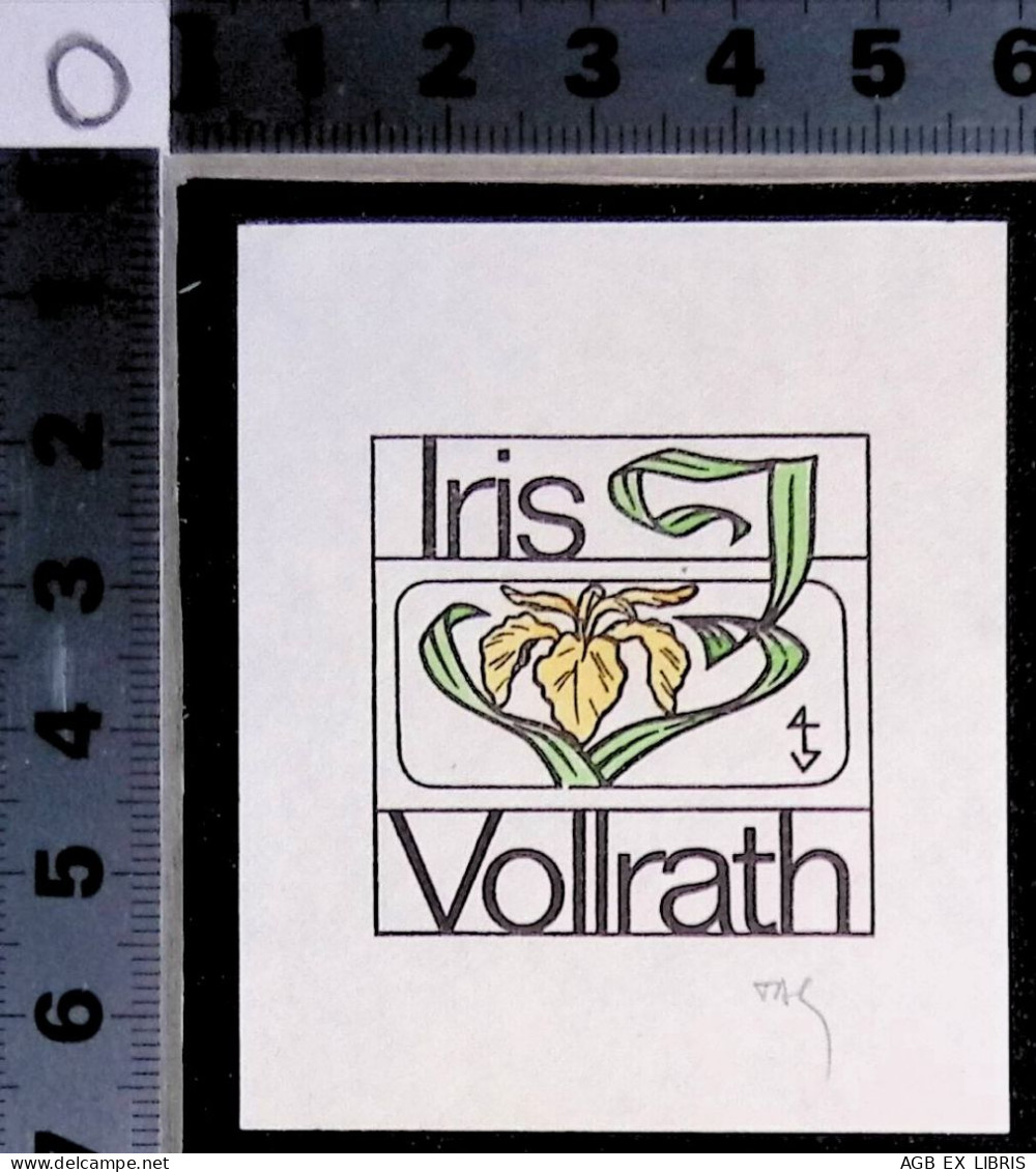 EX LIBRIS  GERHARD TAG Per IRIS VOLLRATH L27b-F01 - Exlibris