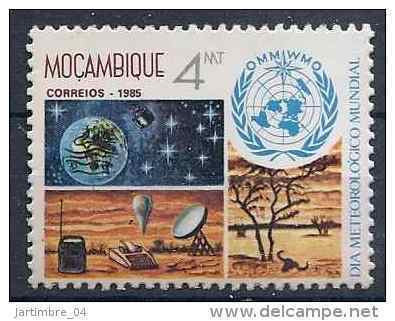1985 MOZAMBIQUE 988** Météorologie, Satellite - Mozambique