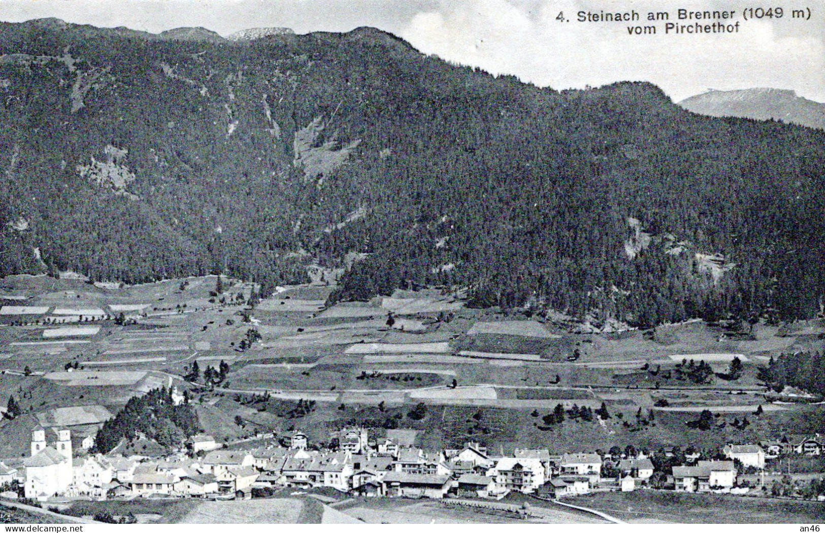 STEINACH AM BRENNER (Tirolo)  Vom Pirchethof - Vgt. 1919 - Steinach Am Brenner