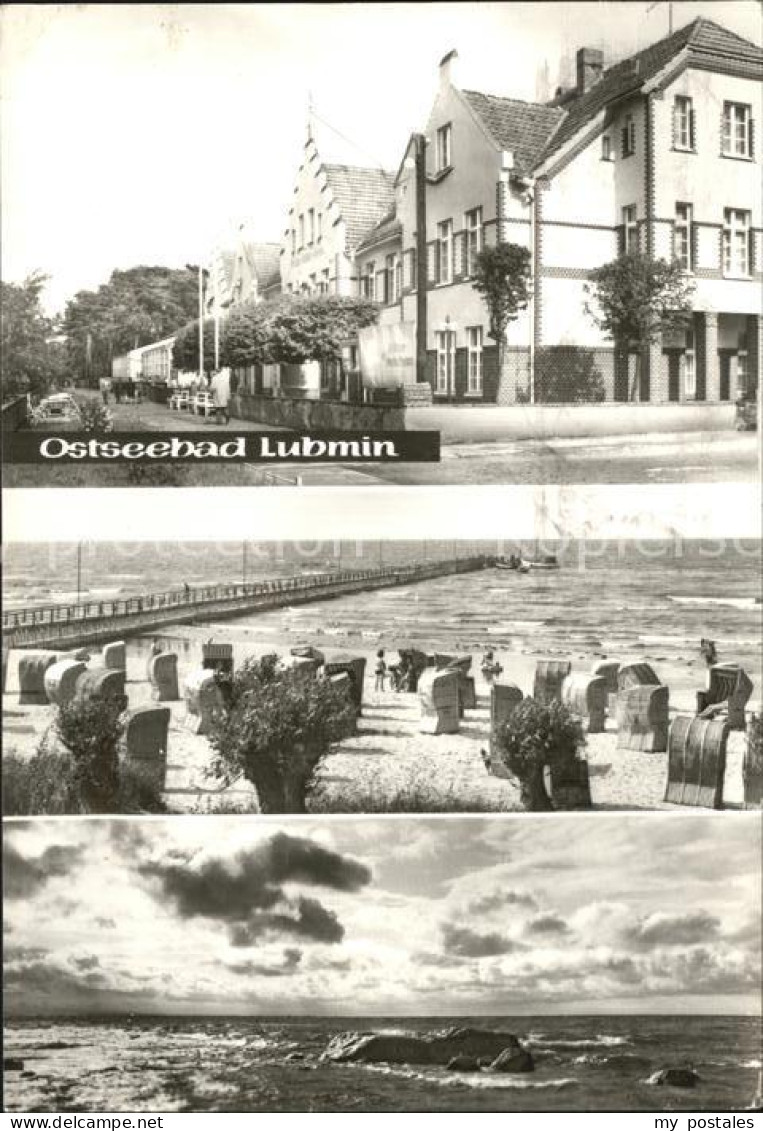72407878 Lubmin Ostseebad Philipp Mueller Heim Reichsbahnerholungsheim Strand Te - Lubmin