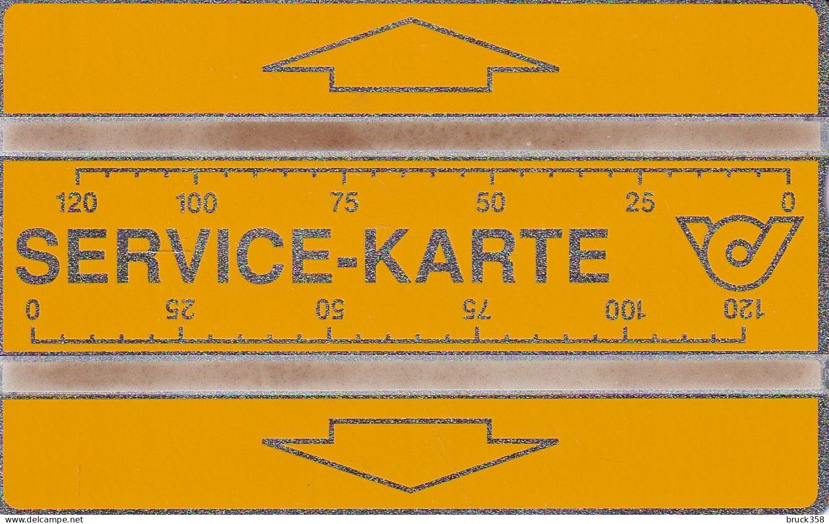 ÖSTERREICH-SERVICE KARTE-S7-109 K-TOPP - Austria